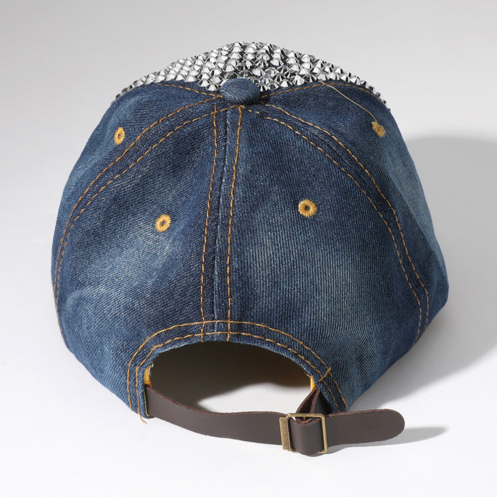 HATEGORY Bling Studded Glam Baseball Cap