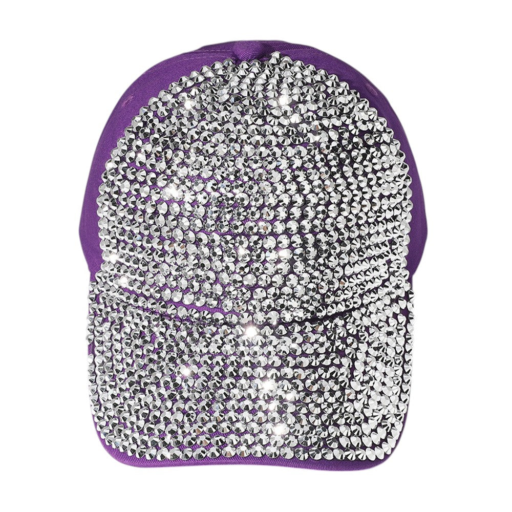 HATEGORY Bling Studded Glam Baseball Cap
