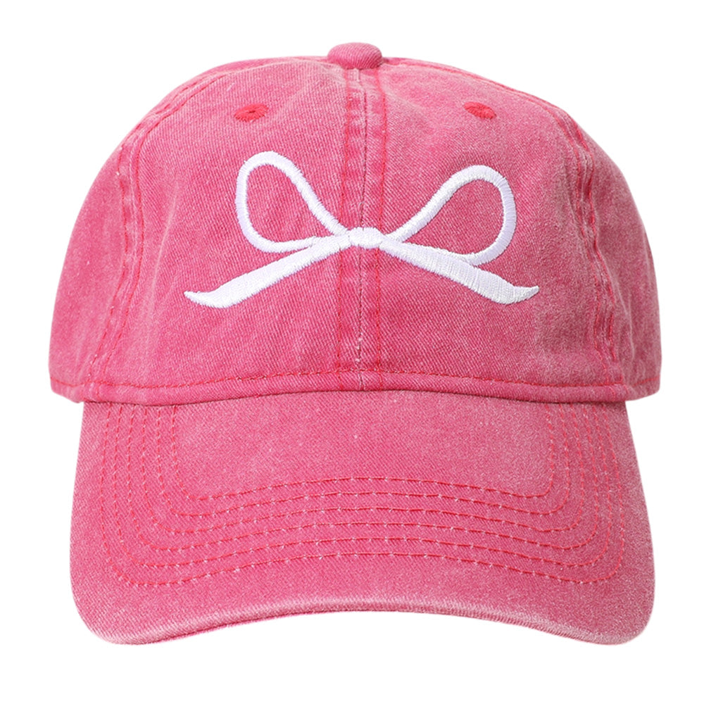 HATEGORY Ribbon Embroidered Baseball Cap