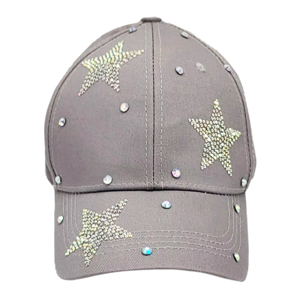 HATEGORY Bling Star Patterned Baseball Cap