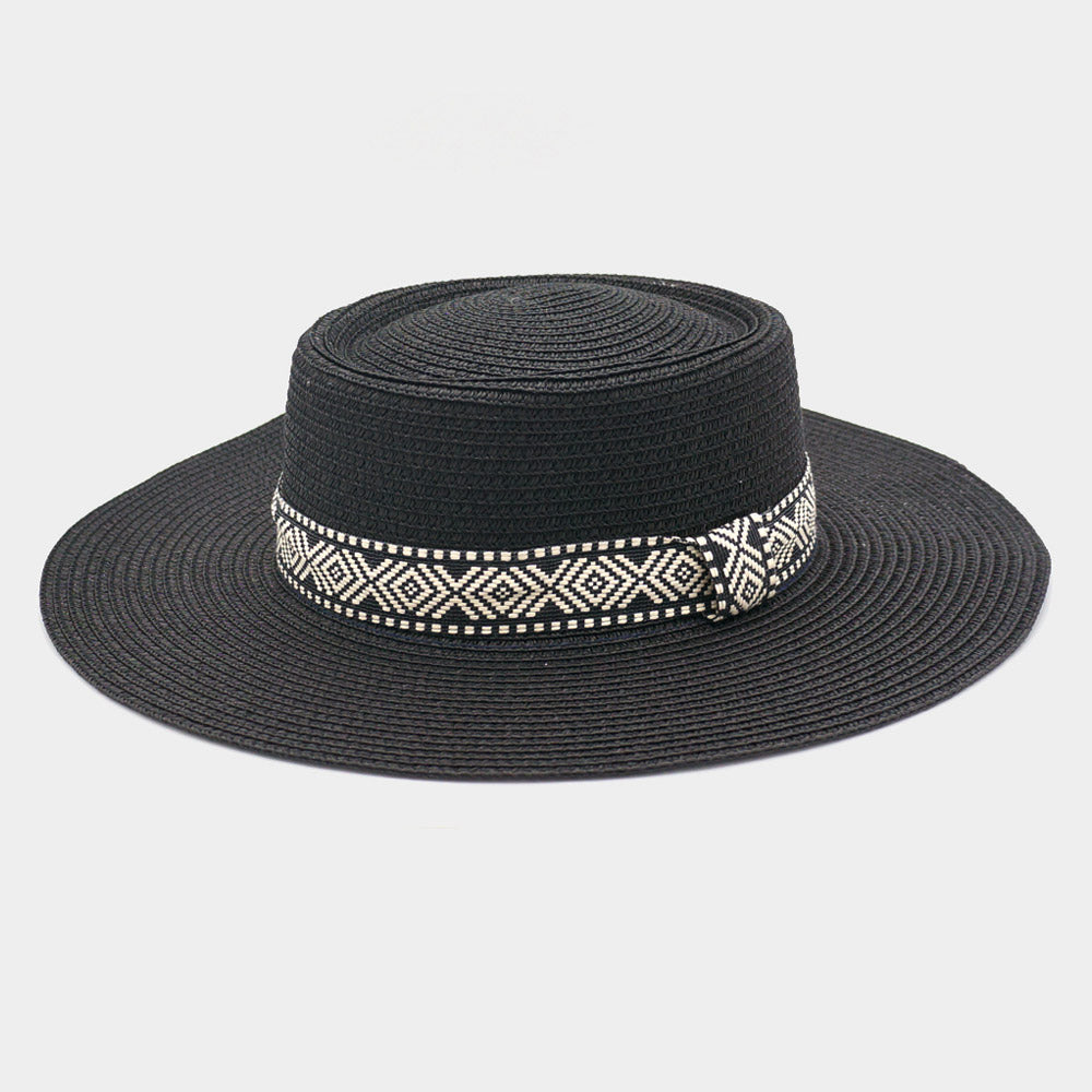 HATEGORY Tribal Band Panama Sun Hat