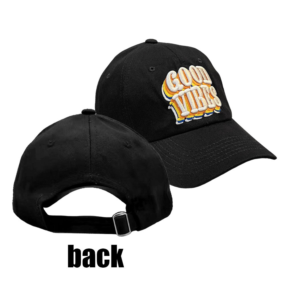 HATEGORY GOOD VIBES Message Baseball Cap