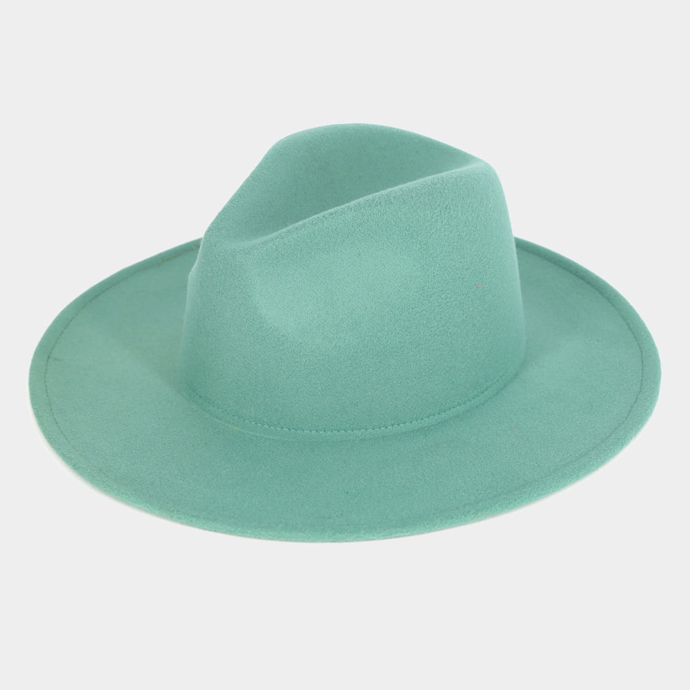 HATEGORY Solid Panama / Fedora Hat