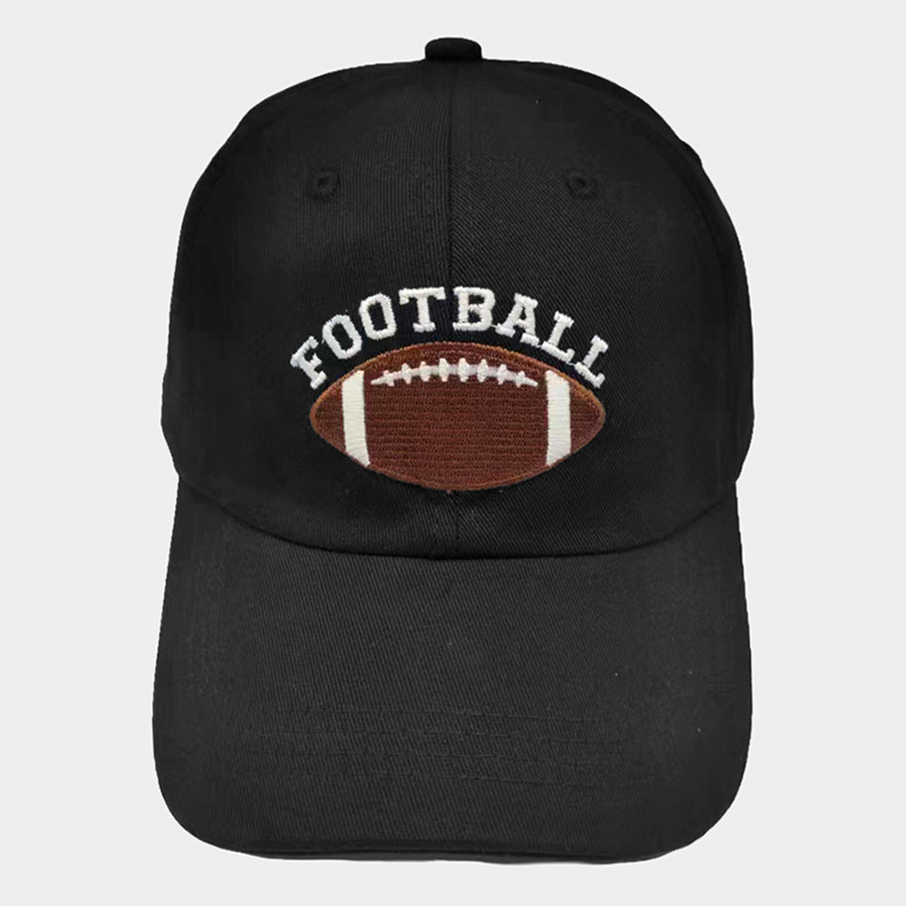 HATEGORY Football Message Baseball Cap