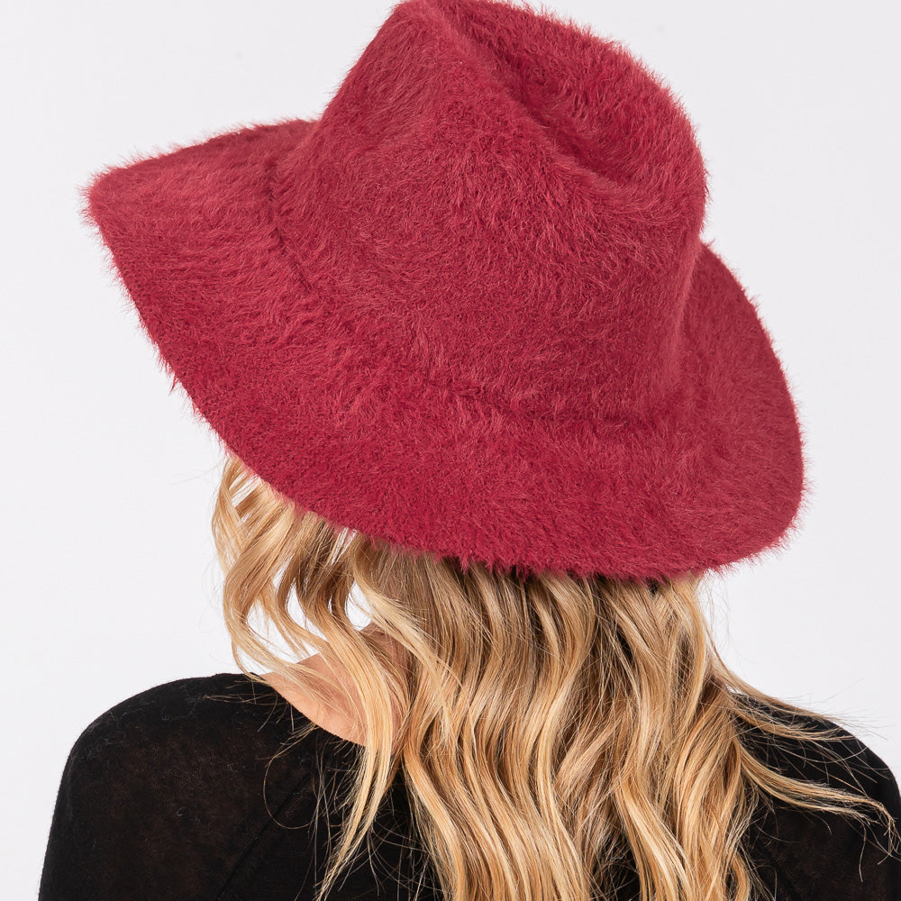 HATEGORY Fuzzy Fedora Hat