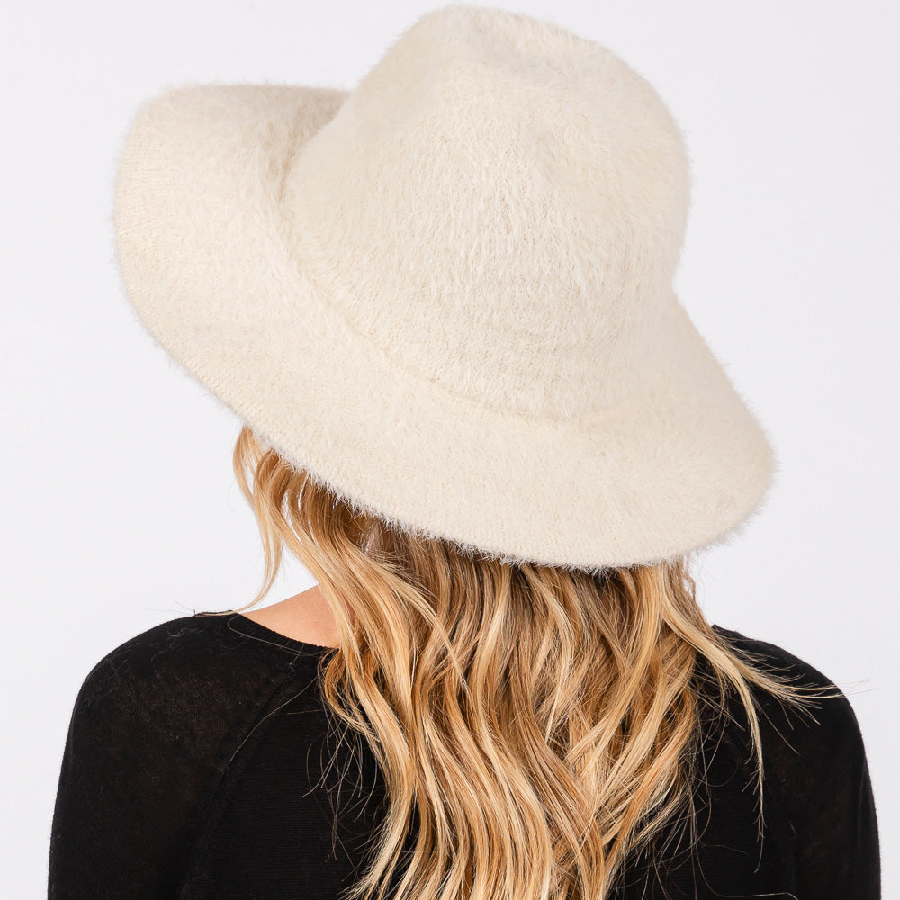 HATEGORY Fuzzy Fedora Hat