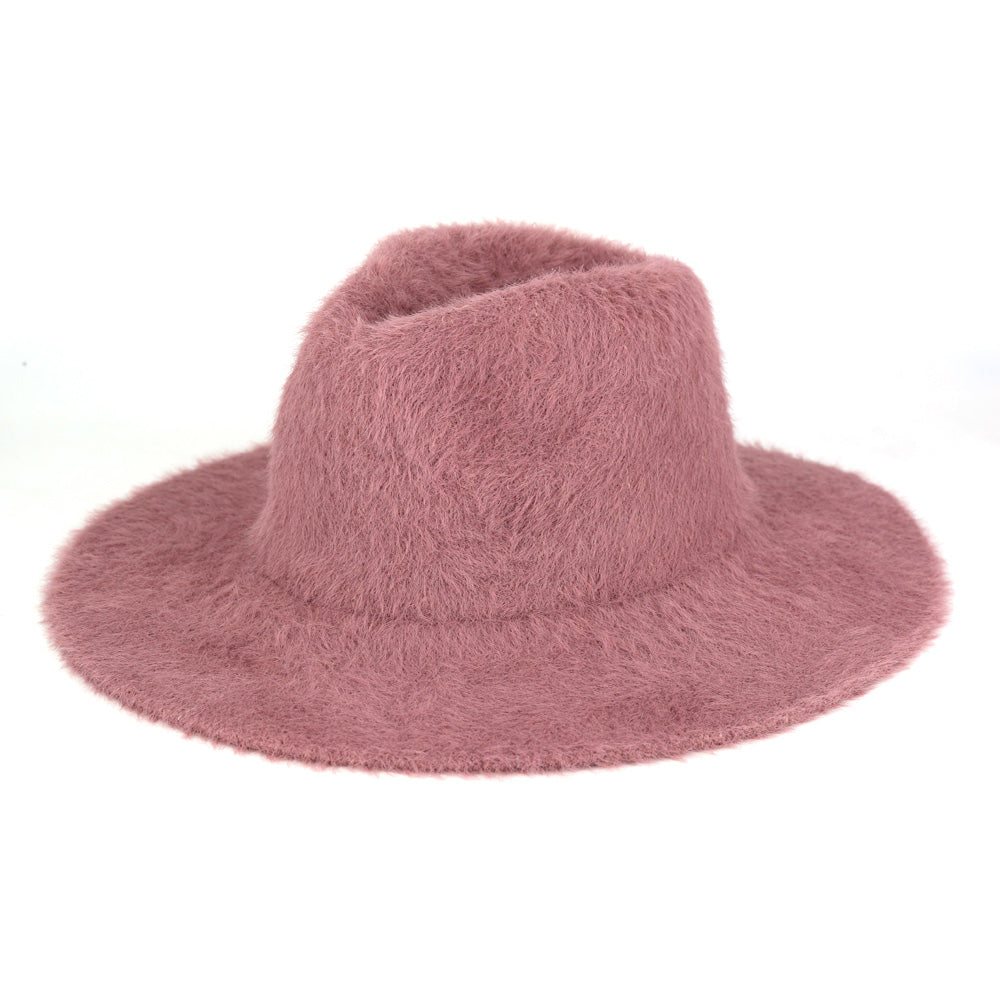 HATEGORY Fuzzy Fedora Hat