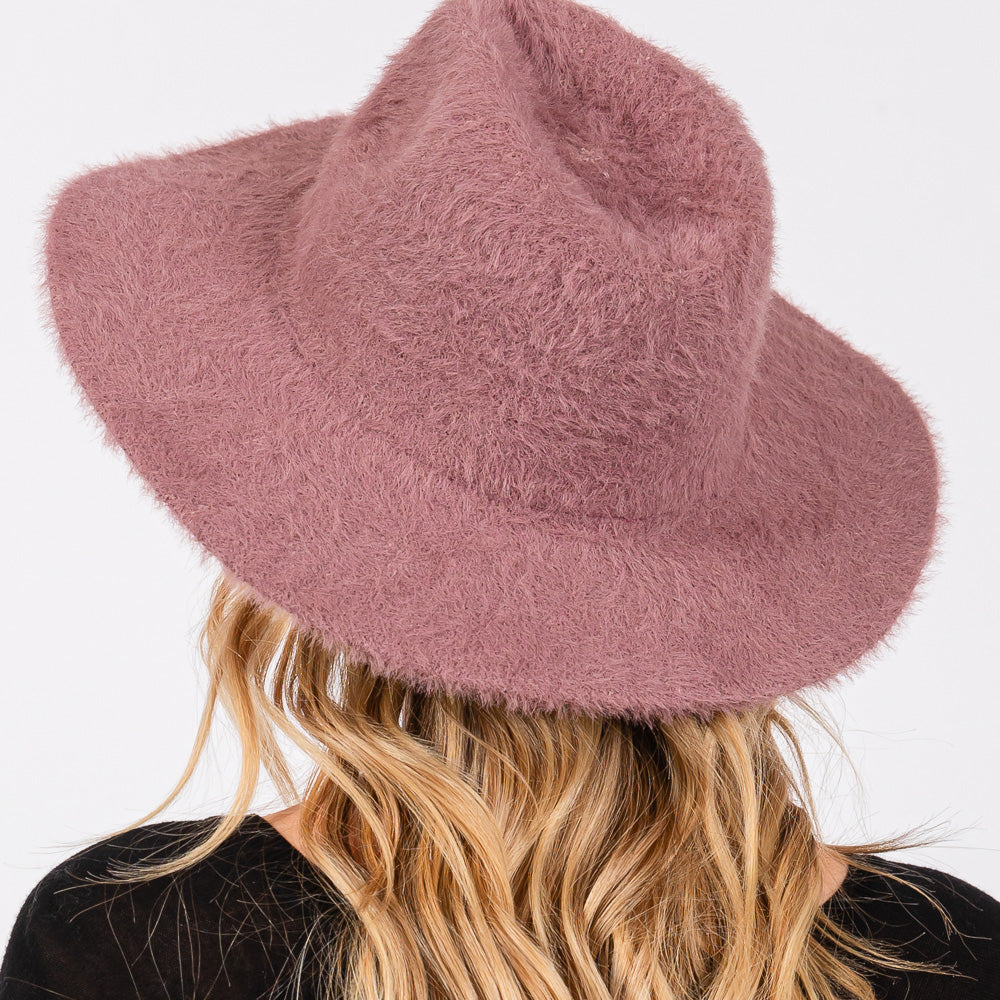 HATEGORY Fuzzy Fedora Hat