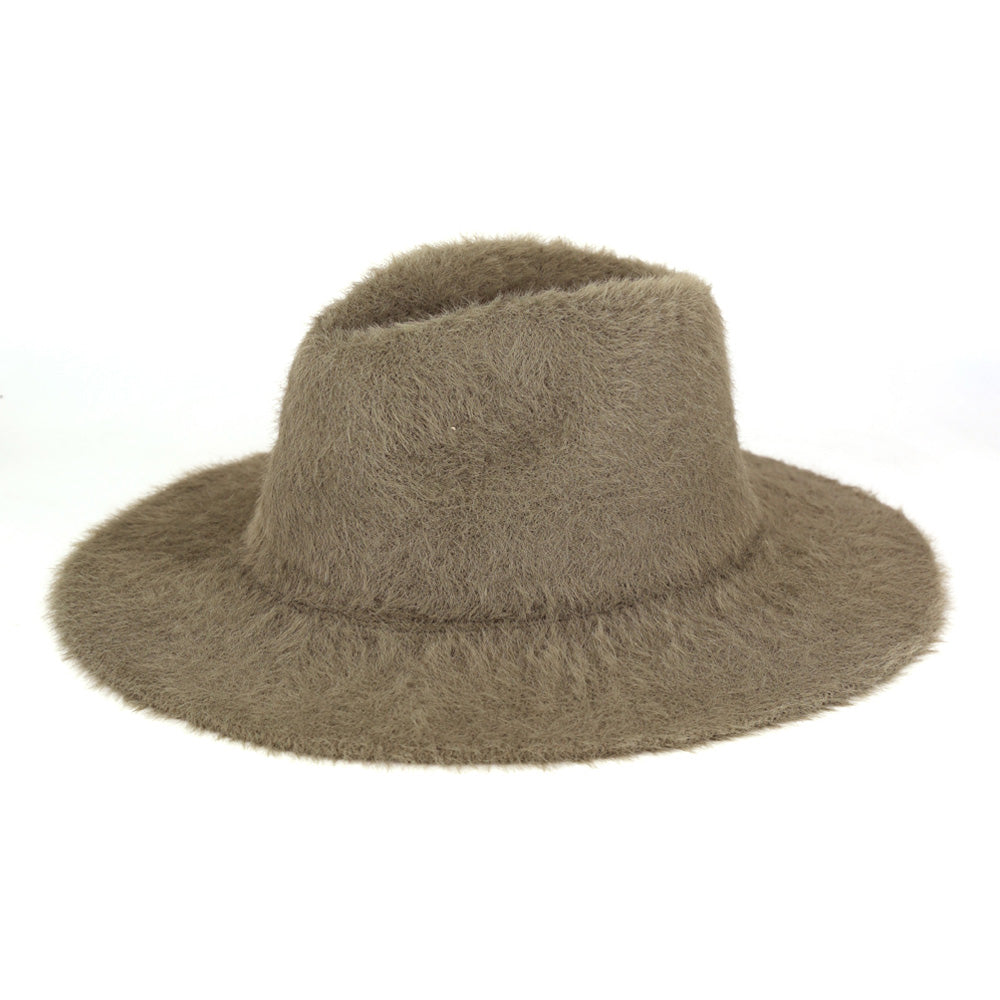 HATEGORY Fuzzy Fedora Hat