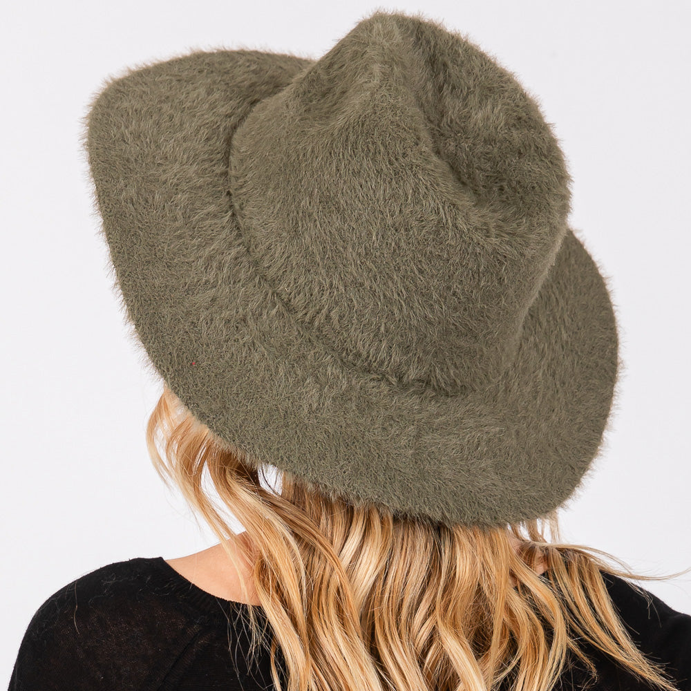 HATEGORY Fuzzy Fedora Hat