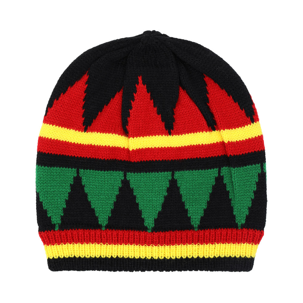 HATEGORY Rasta Inspired Knit Beanie