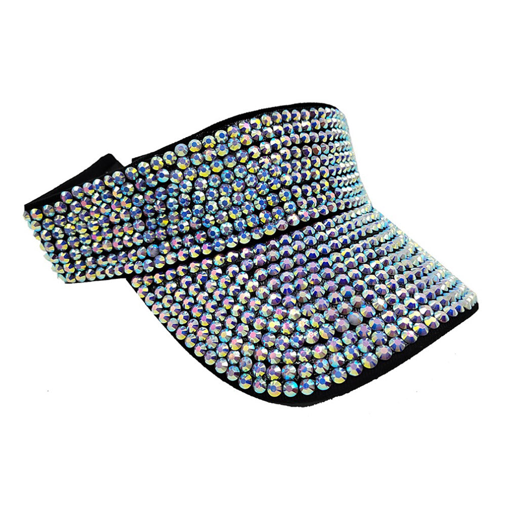 HATEGORY Bling Studded Visor Hat