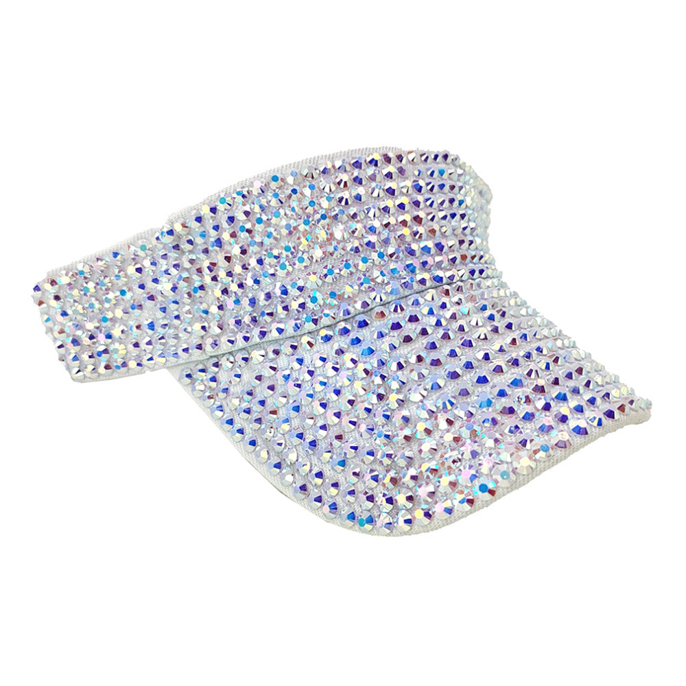 HATEGORY Bling Studded Visor Hat