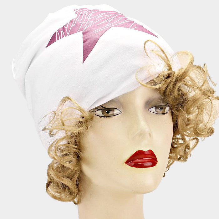 HATEGORY Star Light Polyester Beanie