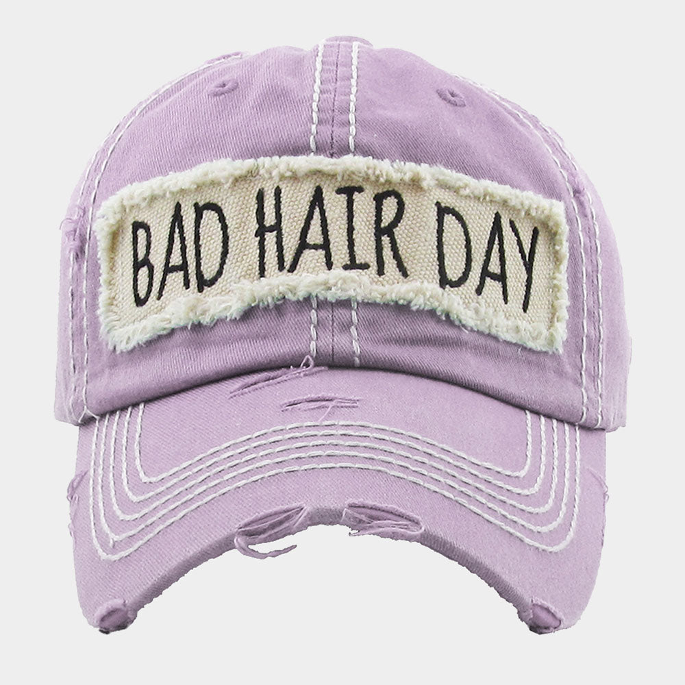 HATEGORY Bad Hair Day Vintage Baseball Cap
