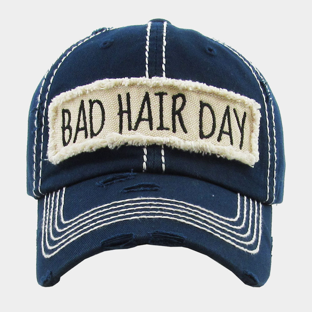 HATEGORY Bad Hair Day Vintage Baseball Cap