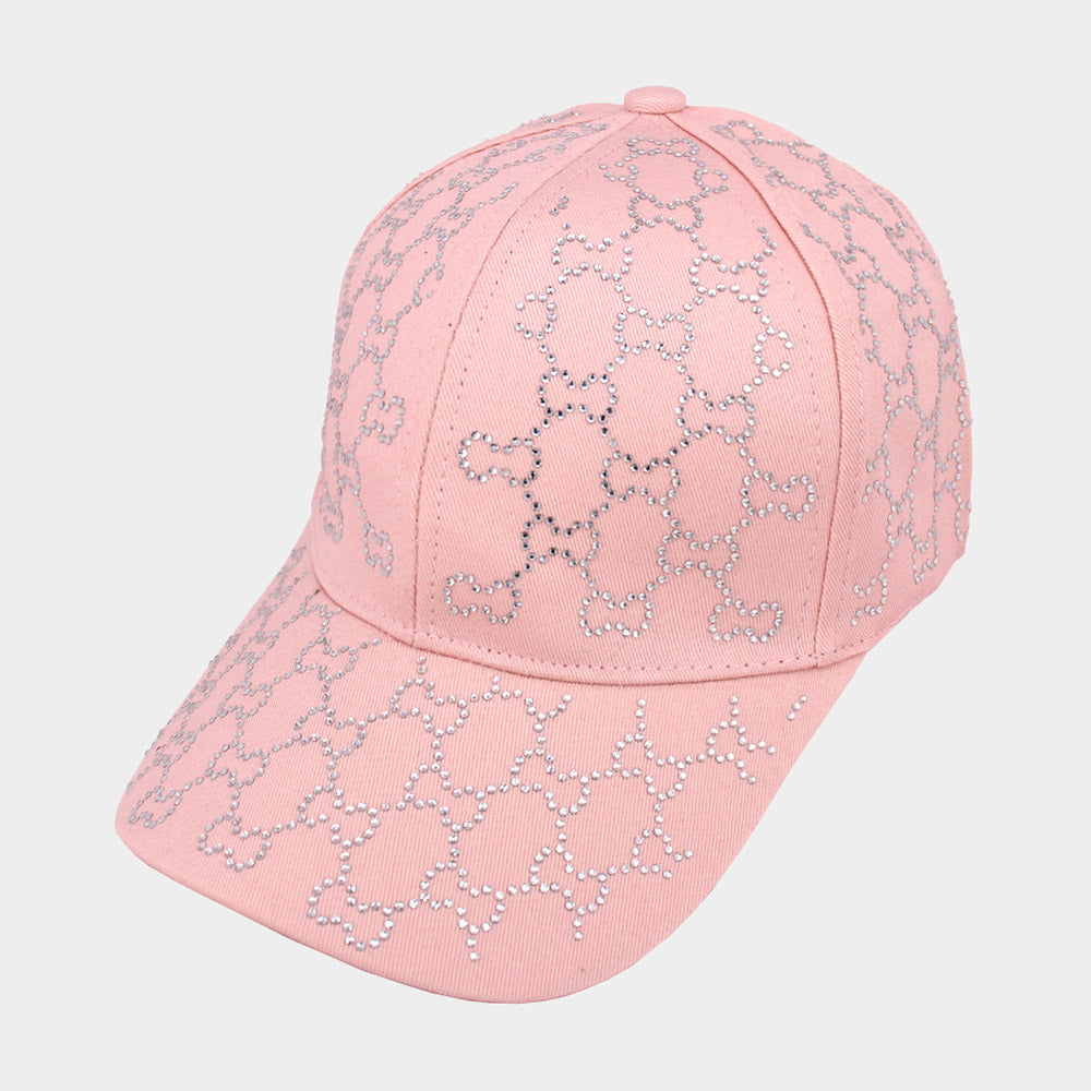 HATEGORY Bling Patterned Baseball Cap