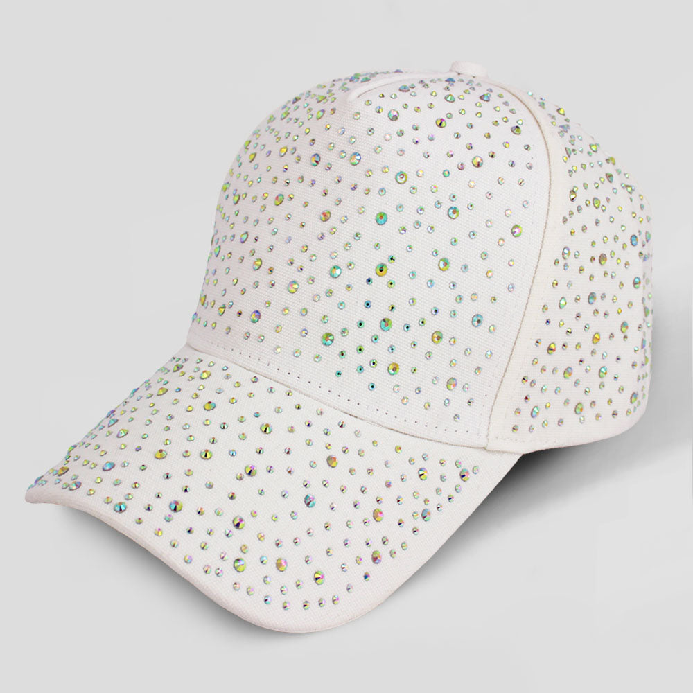 HATEGORY Studded Bling Baseball Cap