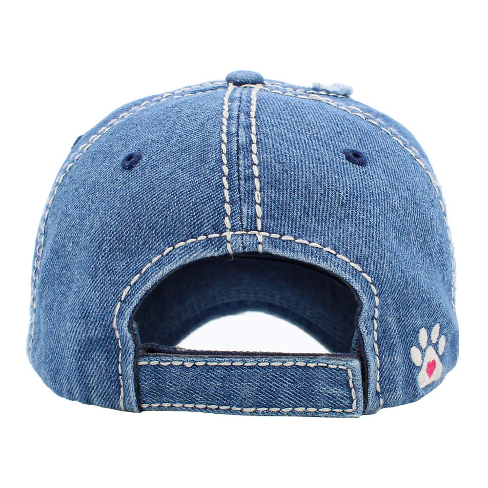 HATEGORY LOVE Paw Vintage Baseball Cap