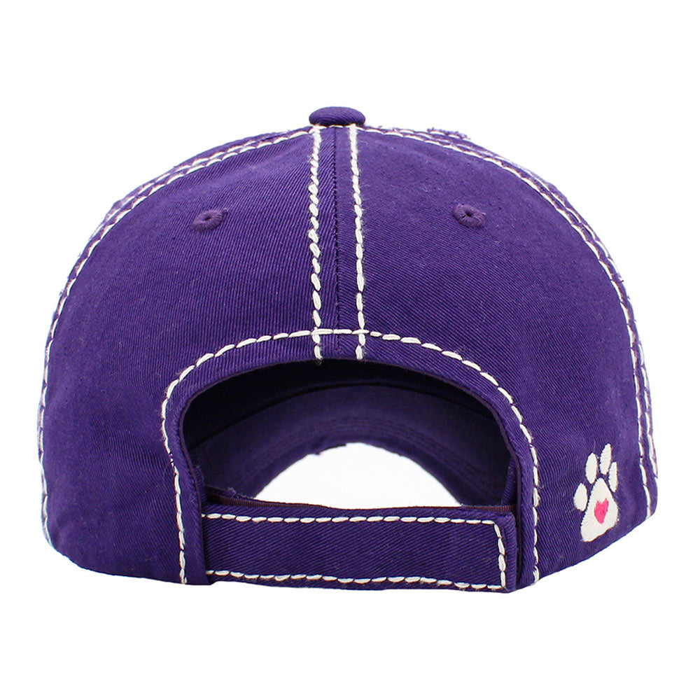 HATEGORY LOVE Paw Vintage Baseball Cap