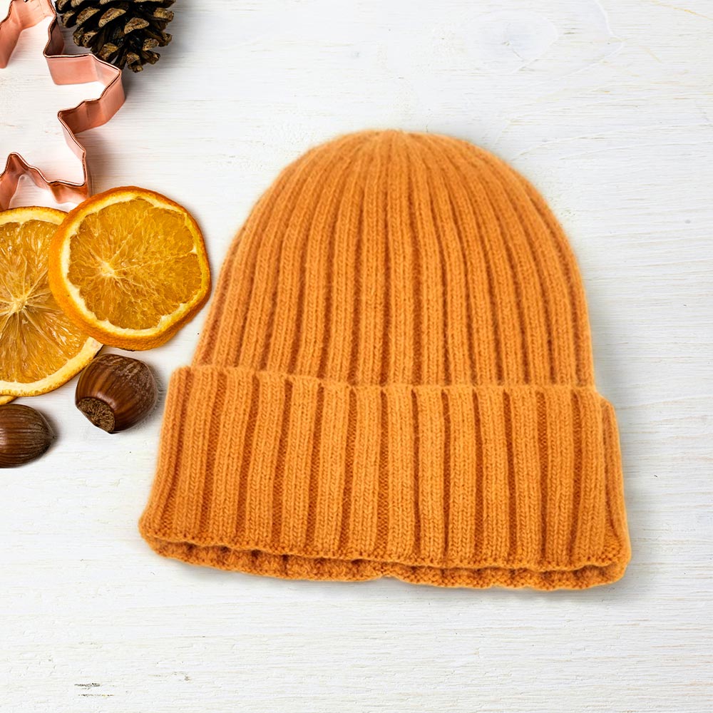 HATEGORY Solid Knit Beanie Hat