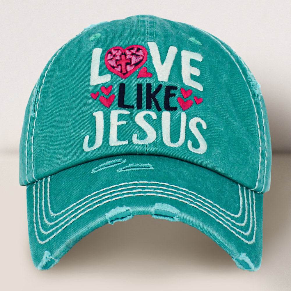HATEGORY LOVE LIKE JESUS Vintage Baseball Cap