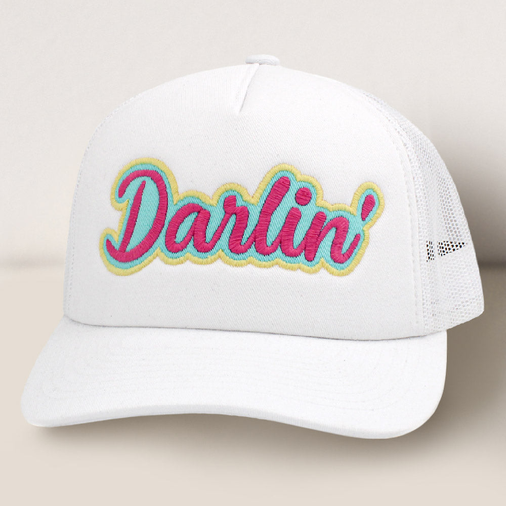 HATEGORY DARLIN Message Mesh Back Baseball Cap