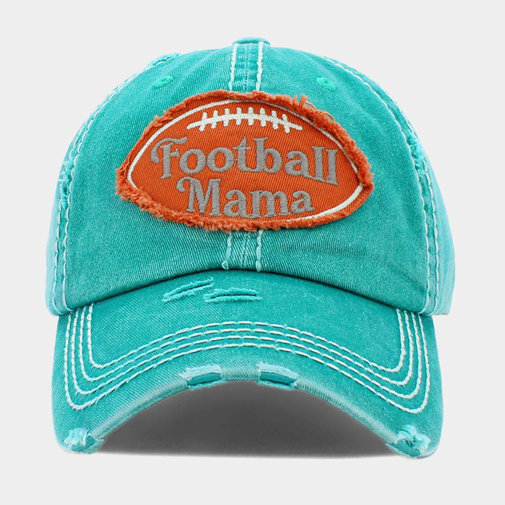HATEGORY FOOTBALL MAMA Vintage Baseball Cap