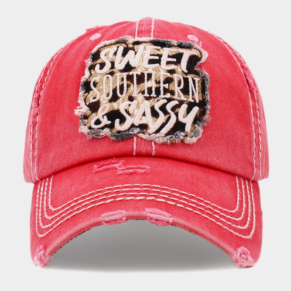 HATEGORY SWEET SOUTHERN SASSY Vintage Baseball Cap