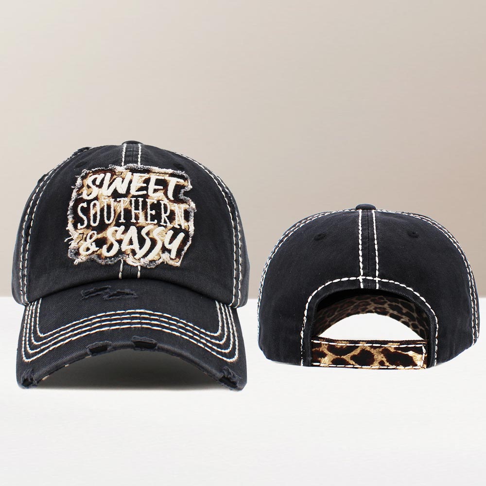 HATEGORY SWEET SOUTHERN SASSY Vintage Baseball Cap