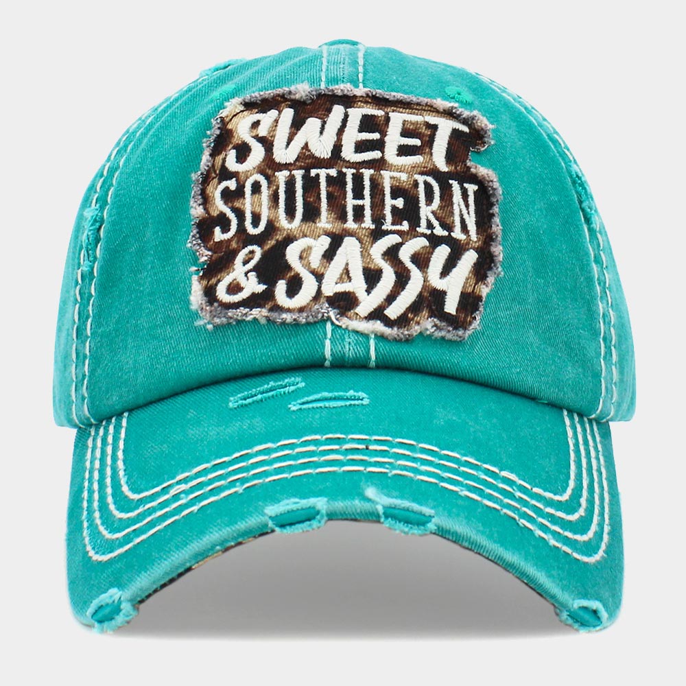 HATEGORY SWEET SOUTHERN SASSY Vintage Baseball Cap