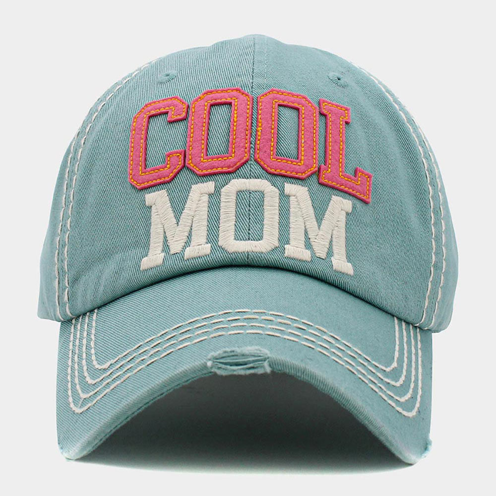 HATEGORY Cool Mom Message Vintage Baseball Cap