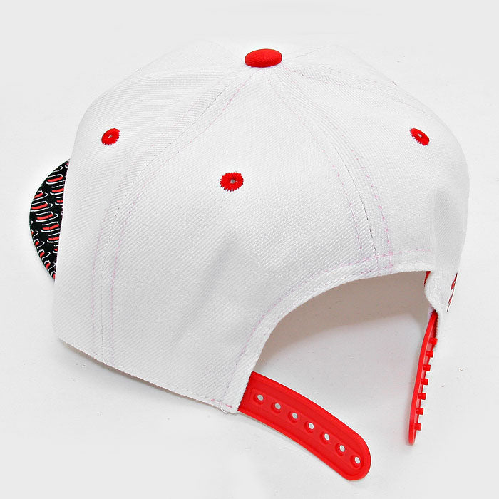HATEGORY Rilla Face Heart Character Snapback Cap Hat