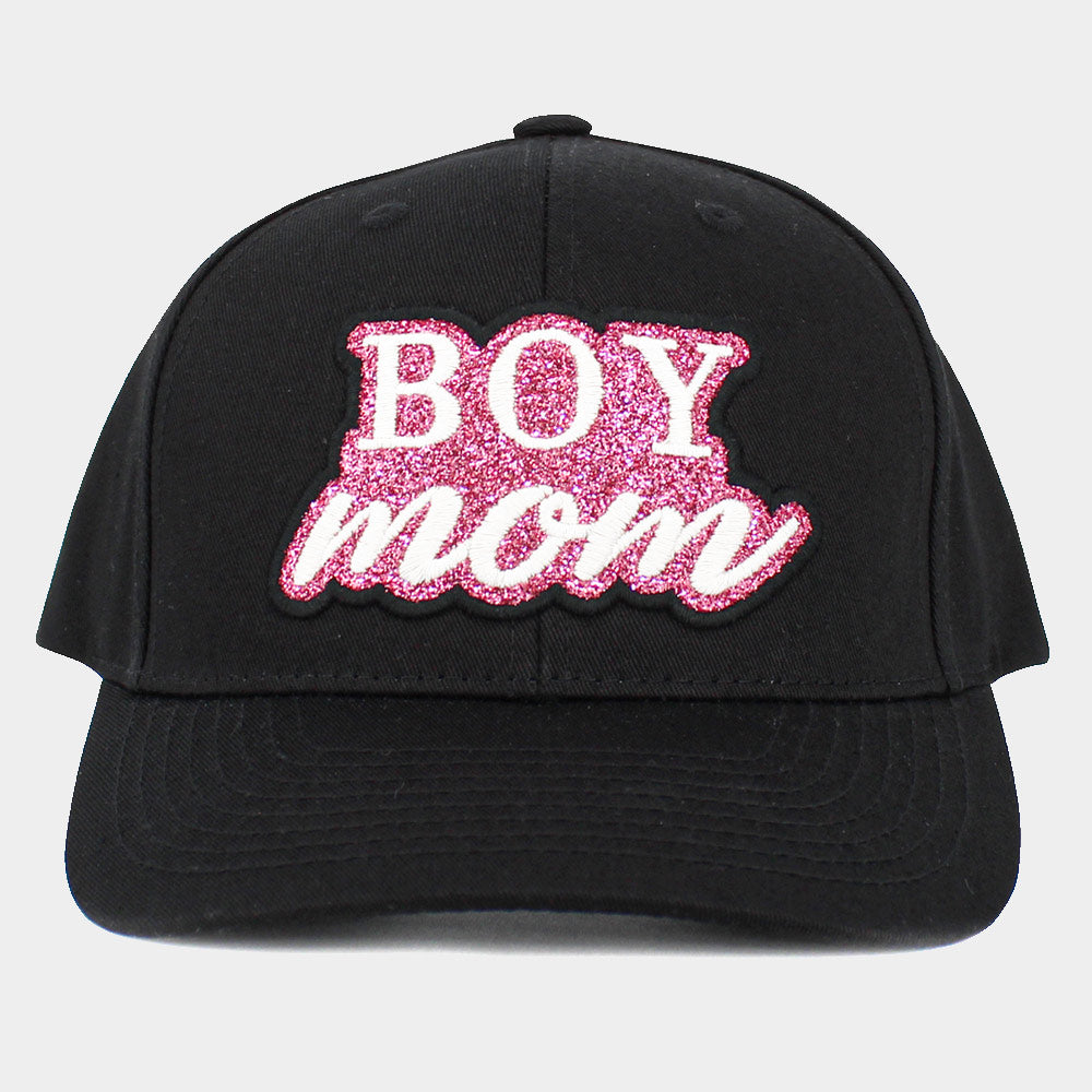 HATEGORY Boy Mom Message Baseball Cap