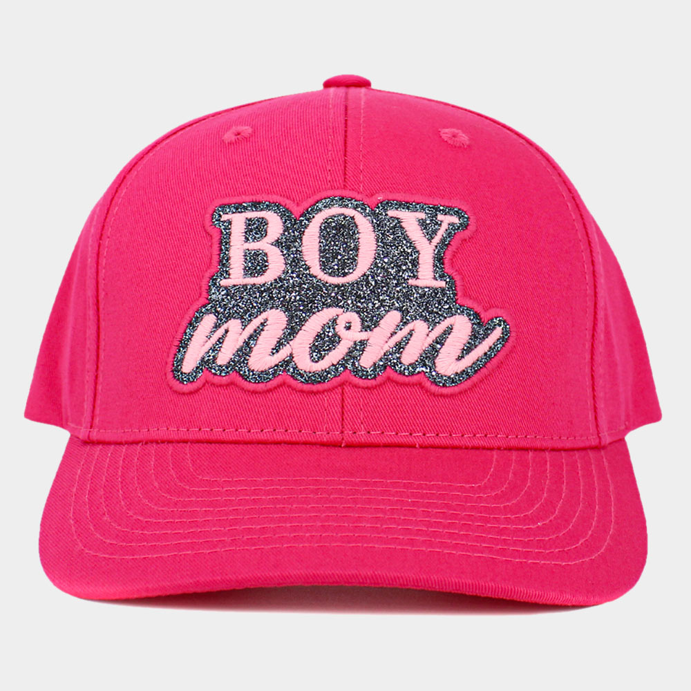 HATEGORY Boy Mom Message Baseball Cap