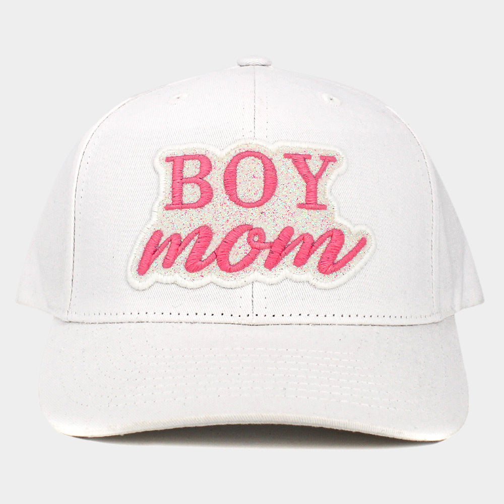 HATEGORY Boy Mom Message Baseball Cap