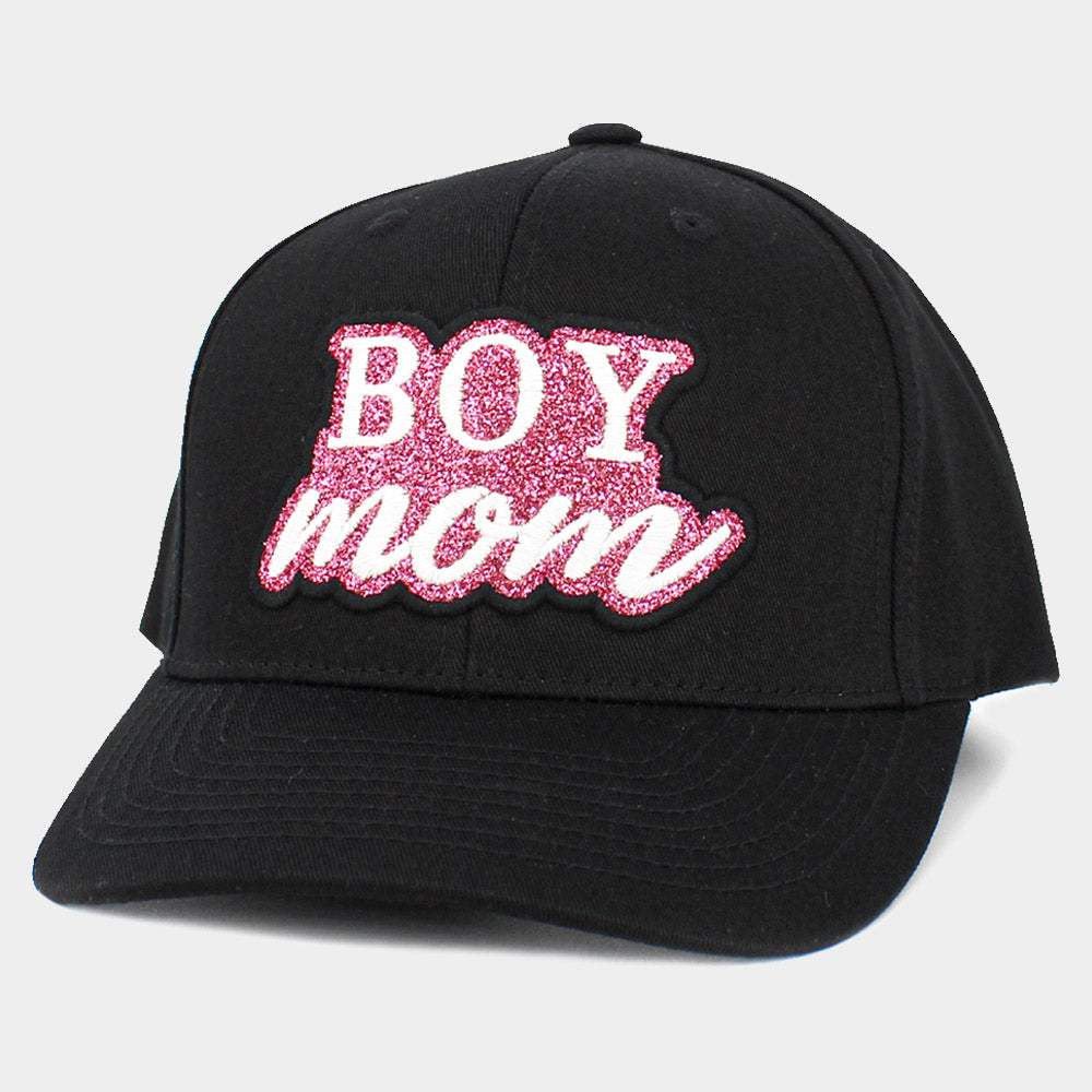 HATEGORY Boy Mom Message Baseball Cap