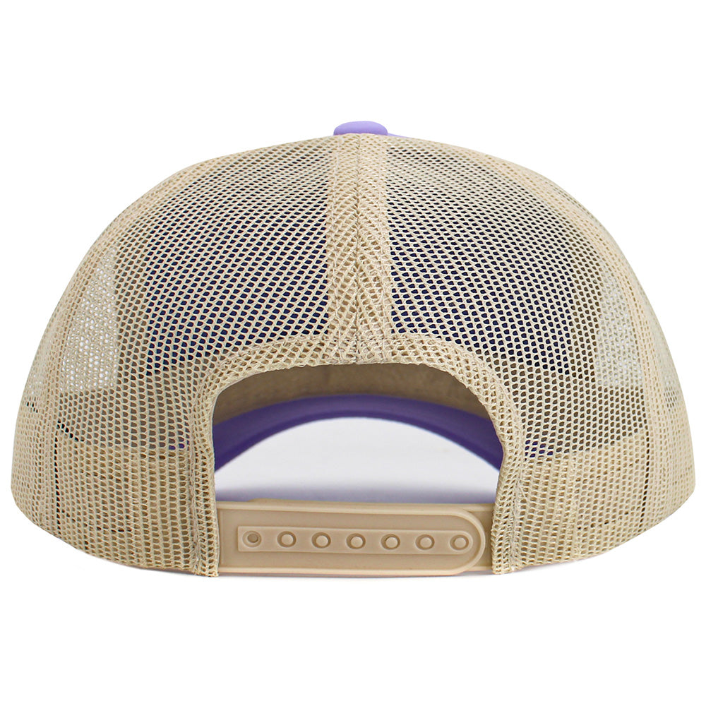 HATEGORY DOG MOM Message Paw Embroidered Mesh Back Trucker Hat