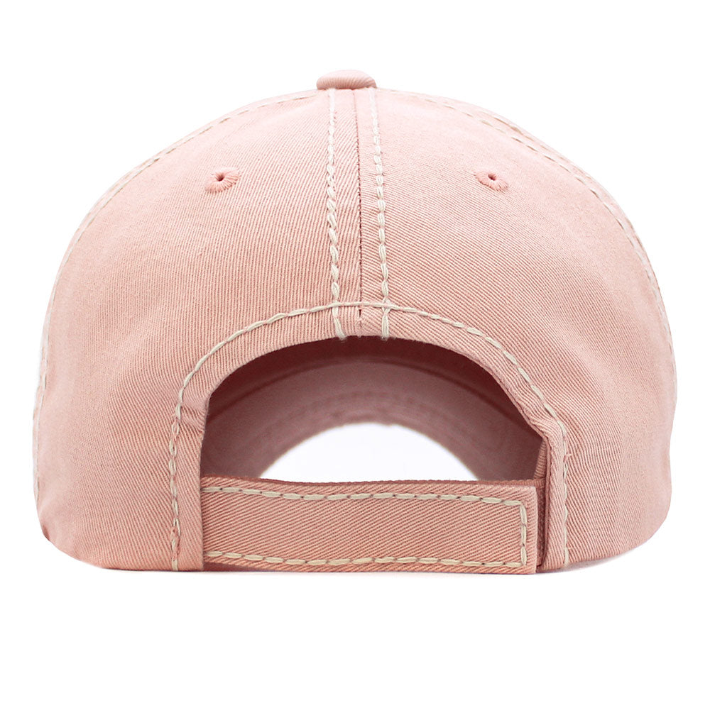 HATEGORY MOODY Message Cow Vintage Baseball Cap