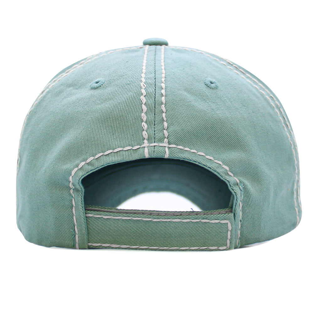 HATEGORY MOODY Message Cow Vintage Baseball Cap