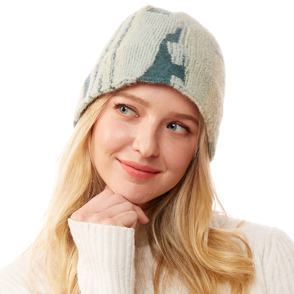 HATEGORY Abstract Patterned Soft Fabric Bucket Hat