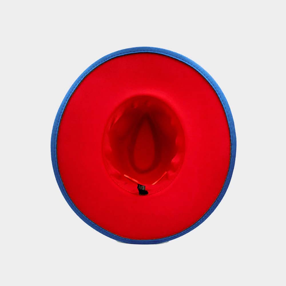 HATEGORY Chain Band Solid Panama Hat