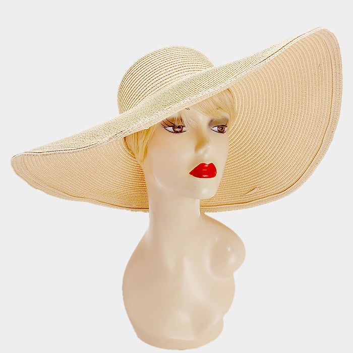 HATEGORY WIDE BRIM FLOPPY SUN HAT