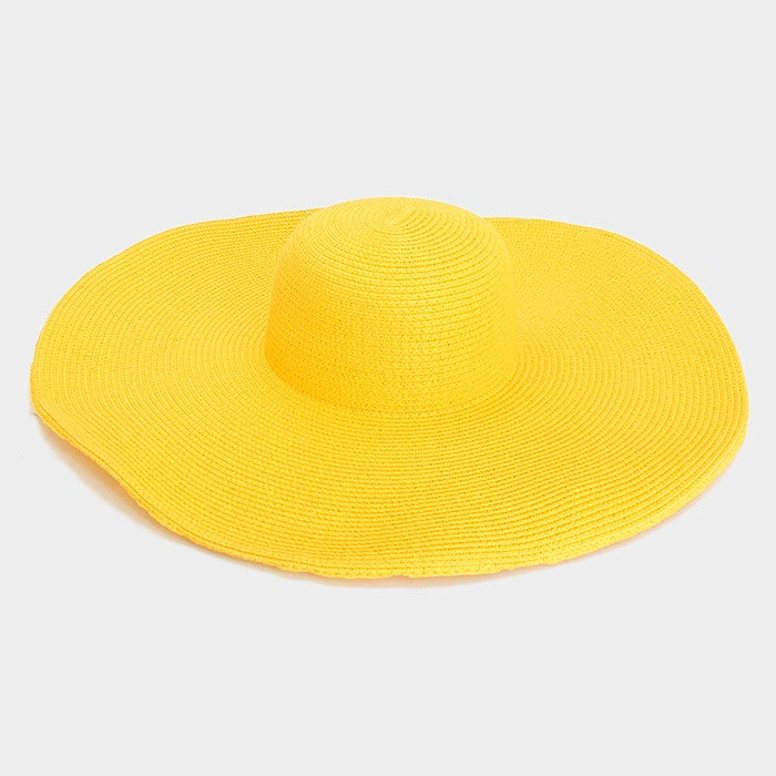 HATEGORY WIDE BRIM FLOPPY SUN HAT