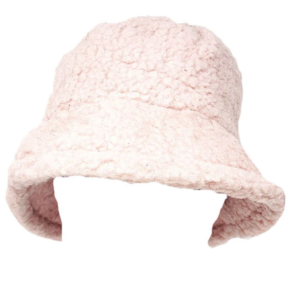 HATEGORY Fuzzy Sherpa Bucket Hat