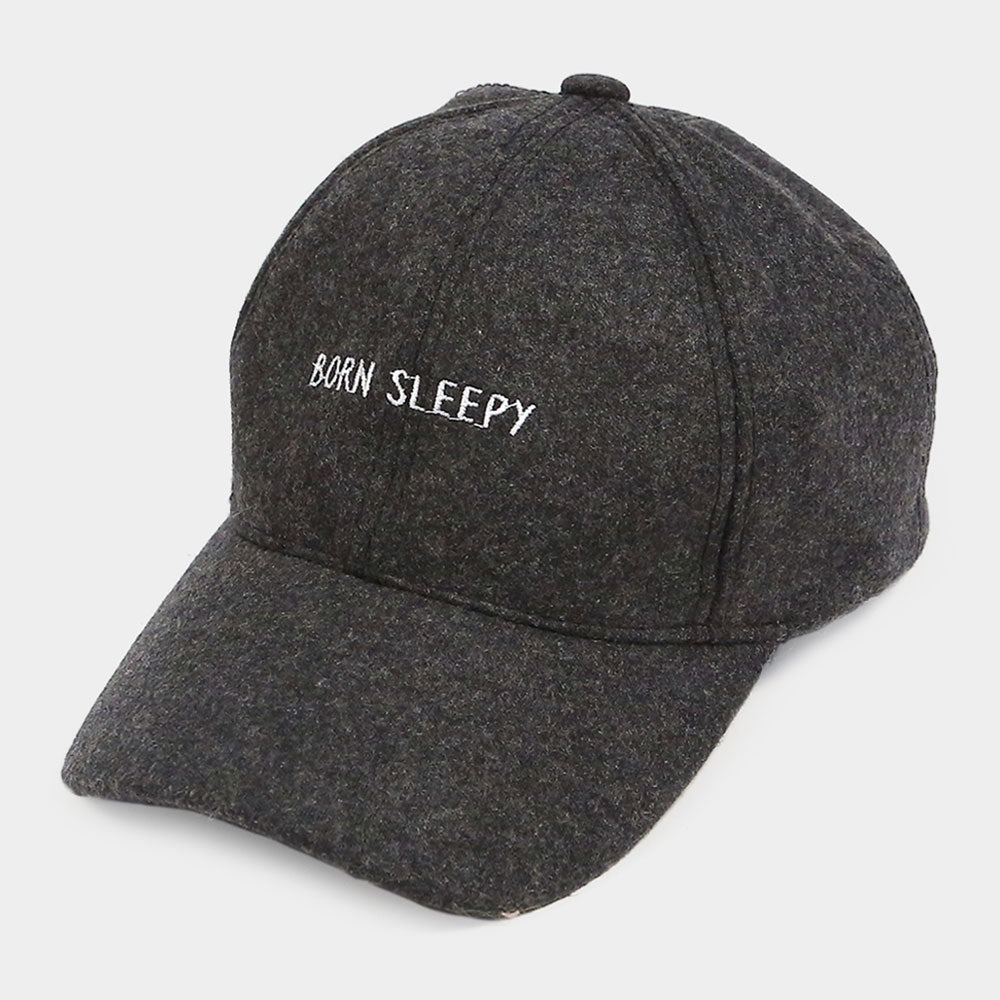 HATEGORY Born Sleepy Baseball Cap