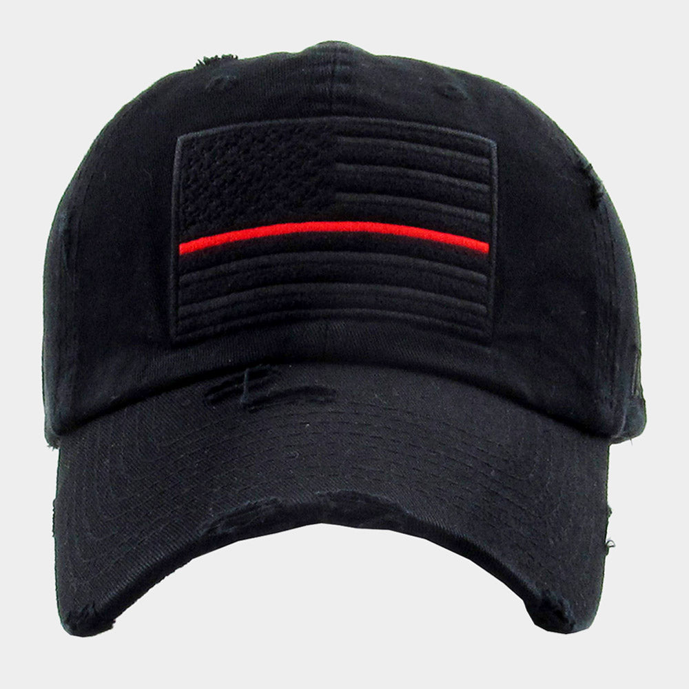 HATEGORY American USA Flag Vintage Baseball Cap