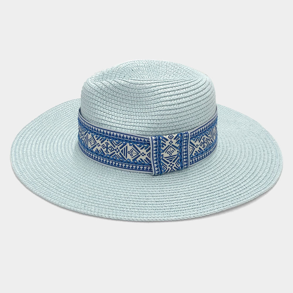 HATEGORY Boho Band Panama Sun Hat