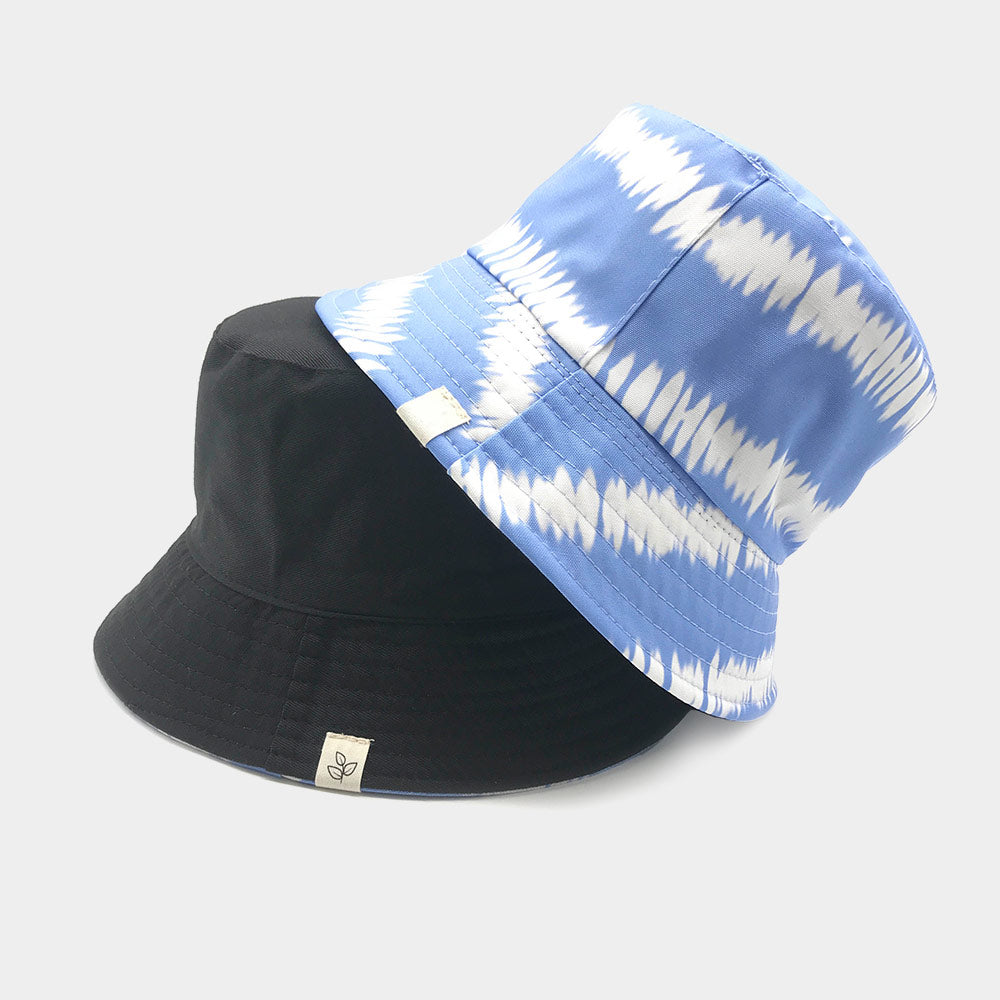 HATEGORY Tie Dye Reversible Bucket Hat