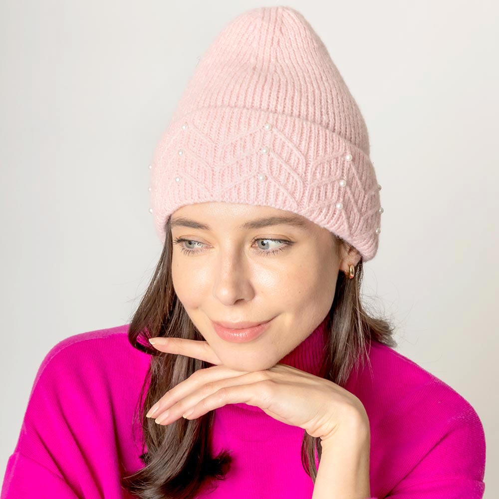 HATEGORY Pearl Beanie Hat